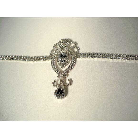 Rhinestone Flapper Great Gatsby Headband Headpiece,1920s Flapper headband - Picture 5 of 6